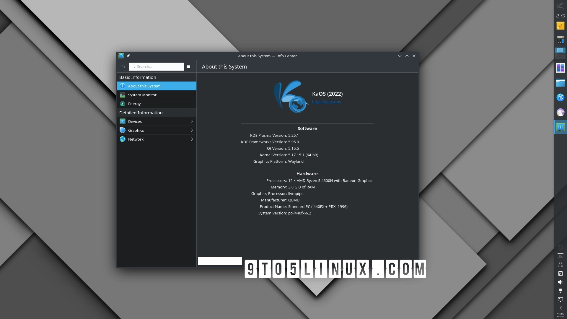 Kaos linux. Kaos linux