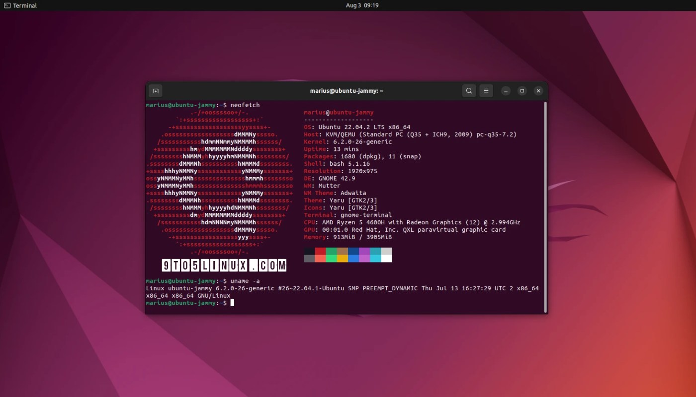 Ubuntu Linux Kernel 6.2