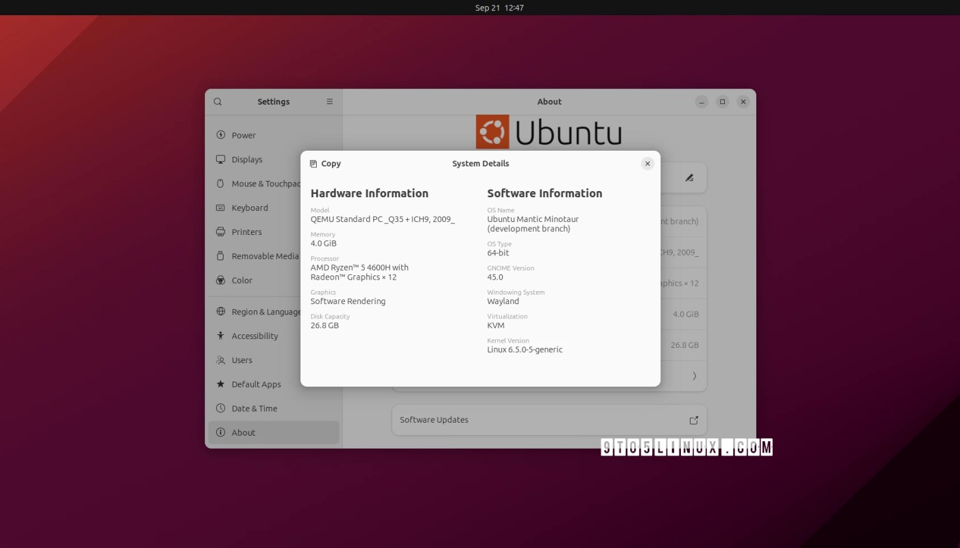 Ubuntu 23.10 Beta