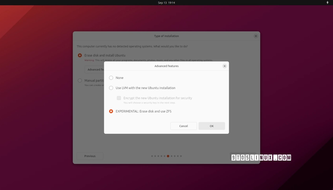 Ubuntu 23.10 ZFS