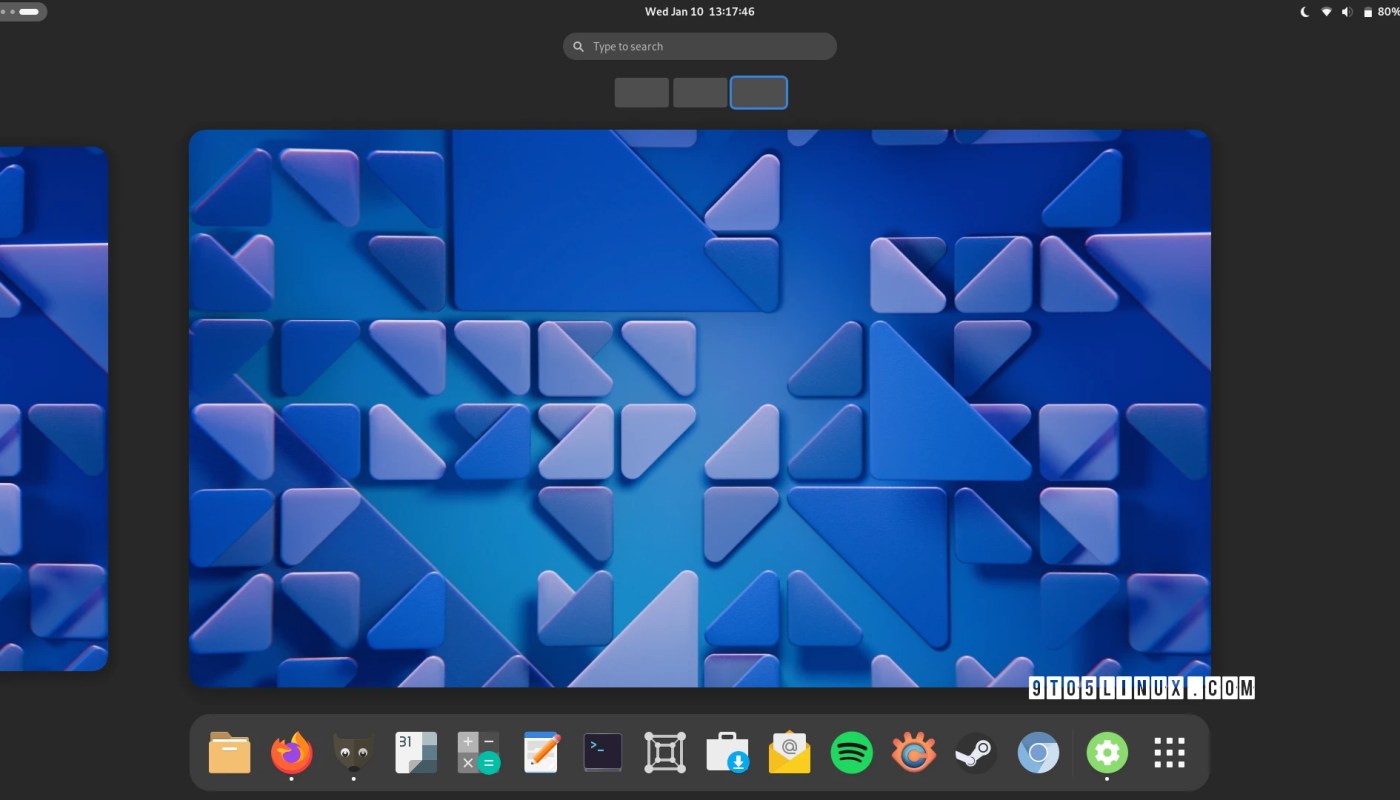 GNOME 46 Alpha