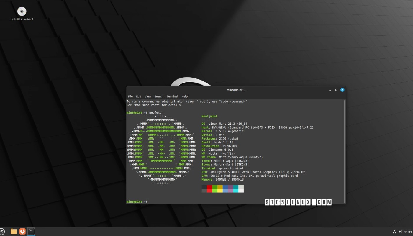 Linux Mint 21.3 “EDGE”