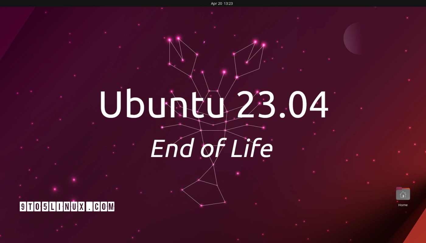 Ubuntu 23.04 Lunar end