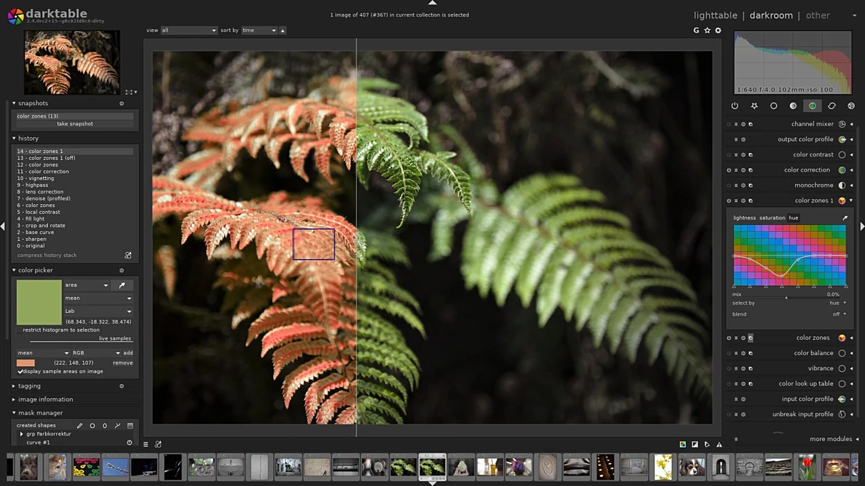 darktable 4.6.1