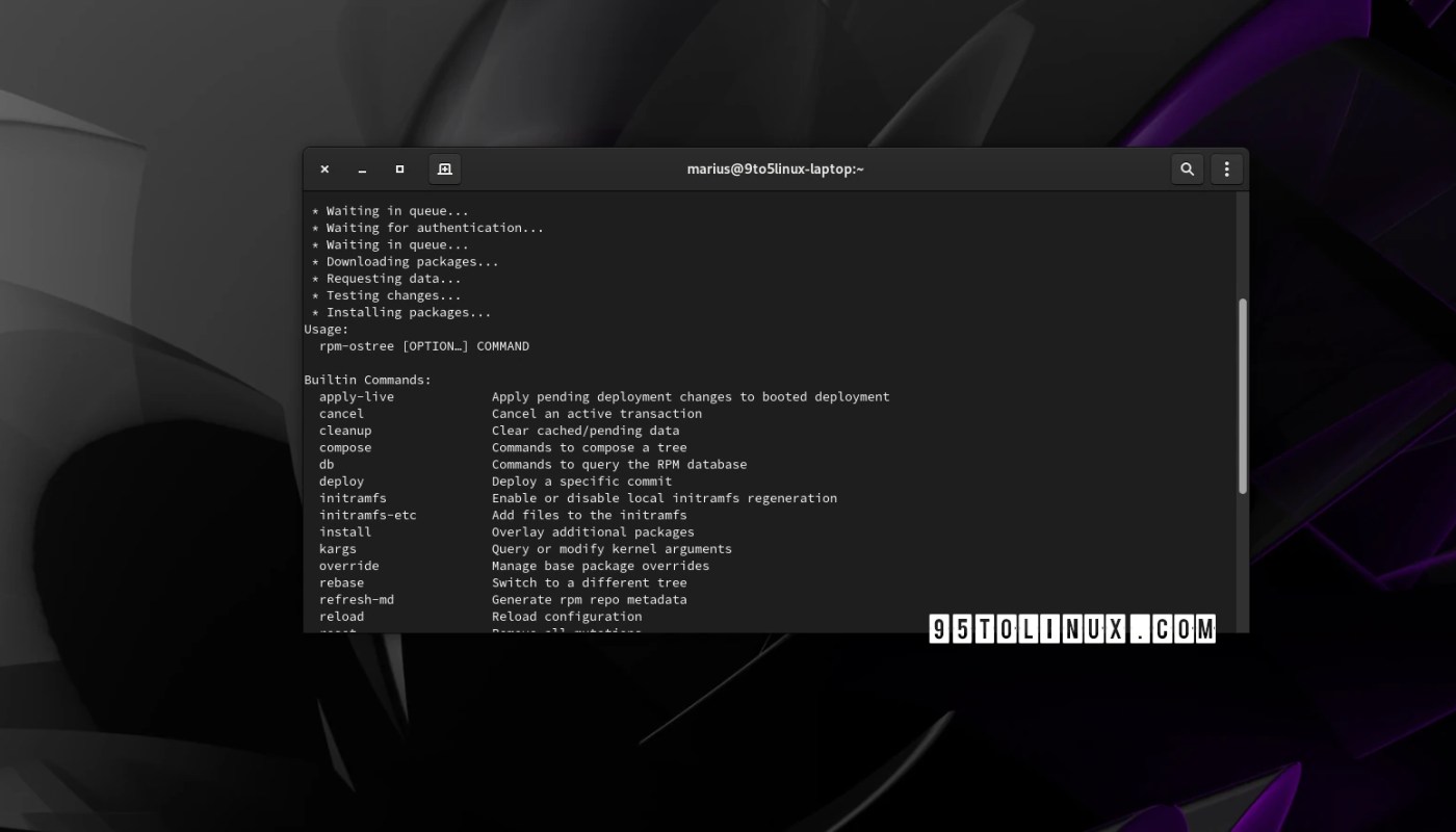 Fedora Atomic Desktops