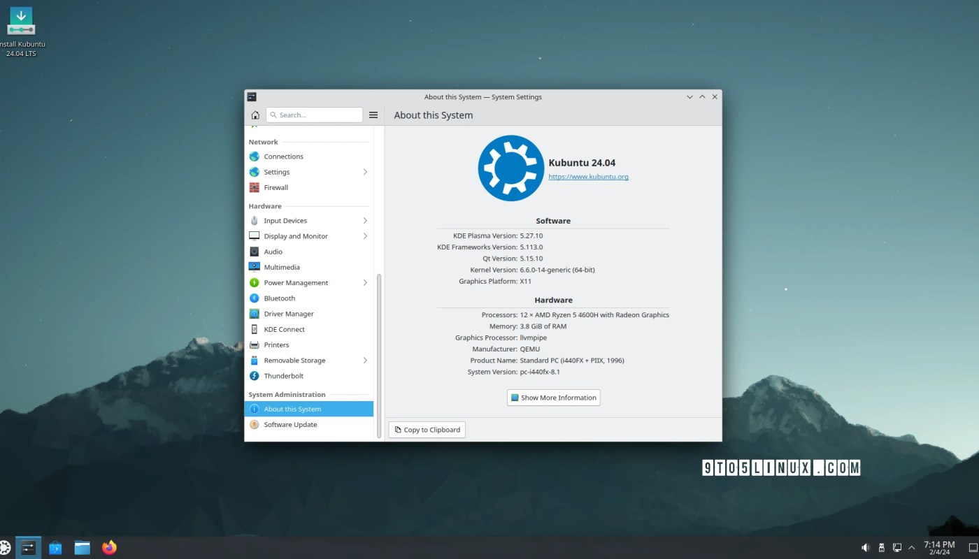 Kubuntu 24.04 LTS Calamares