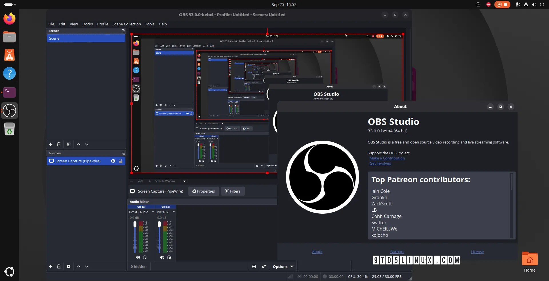 OBS Studio 33 Promises Support for Latest NVIDIA Broadcast SDKs, Beta Out Now