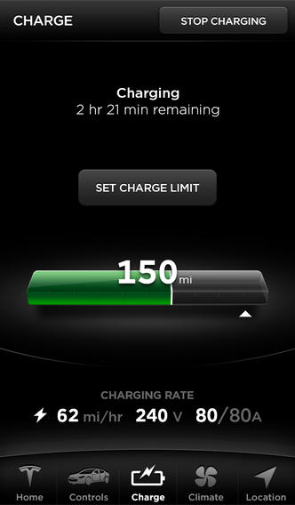 Приложение tesla на iphone