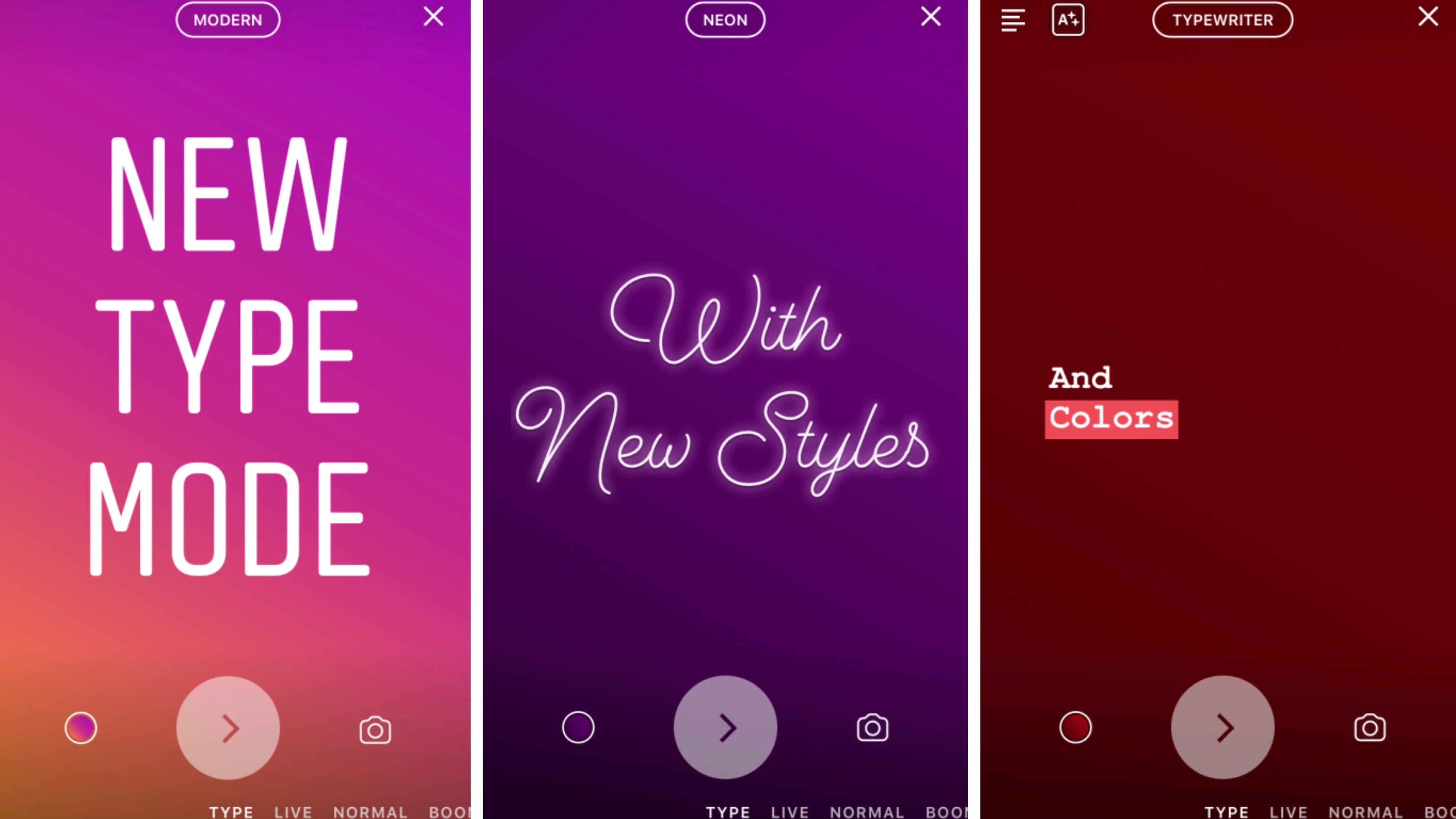 Instagram for iOS adds new 'Type' text mode for story creation - 9to5Mac