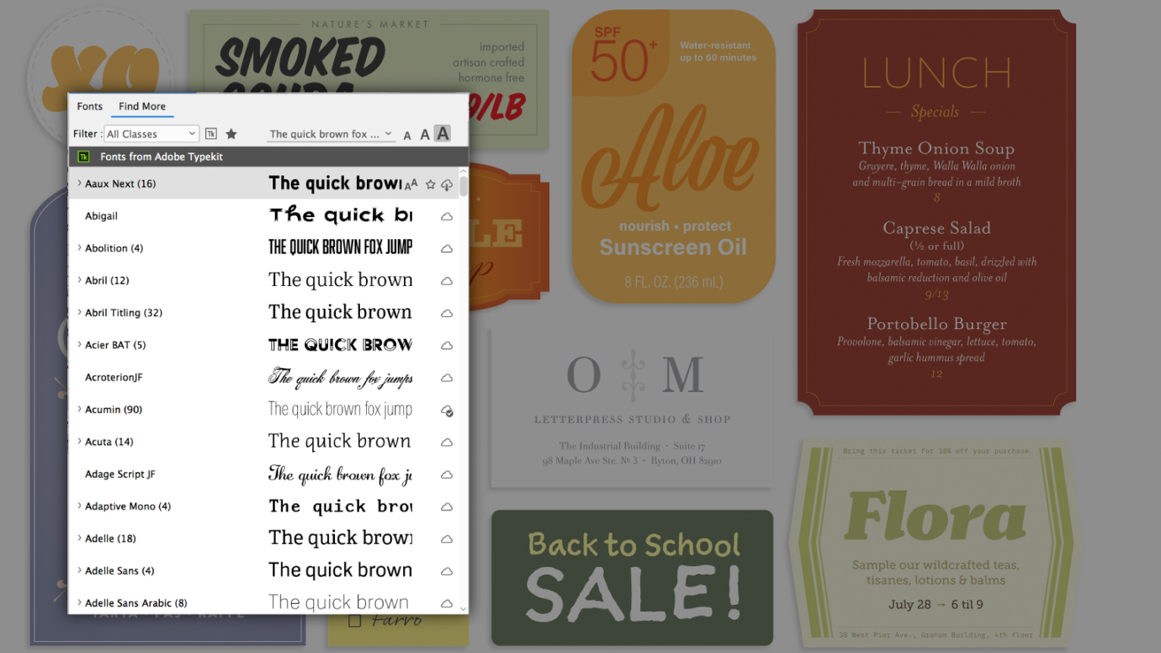 Adobe previews new font management experience coming to