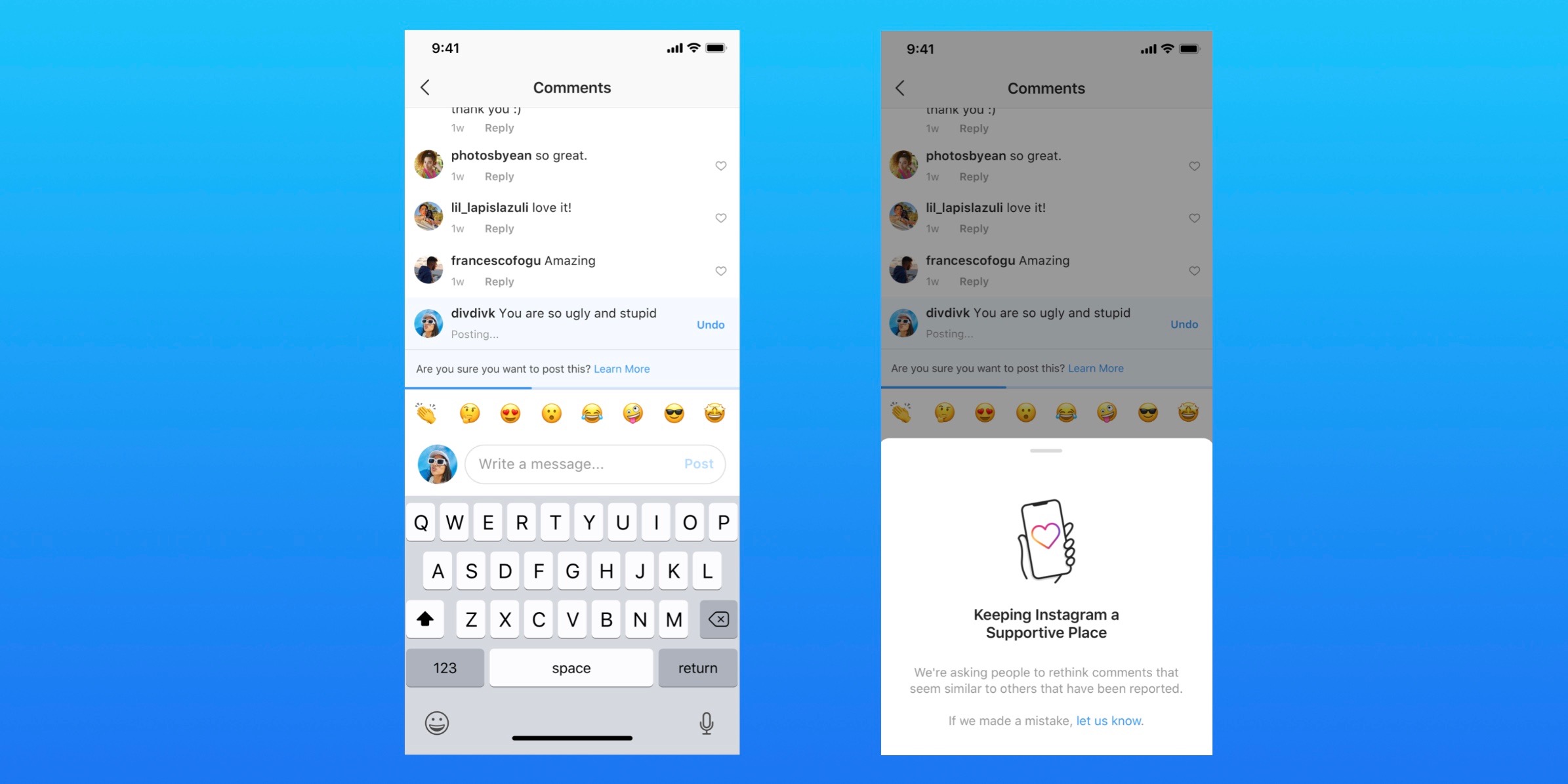 Instagram Has A Plan To Defeat Online Bullying And Negative Comments