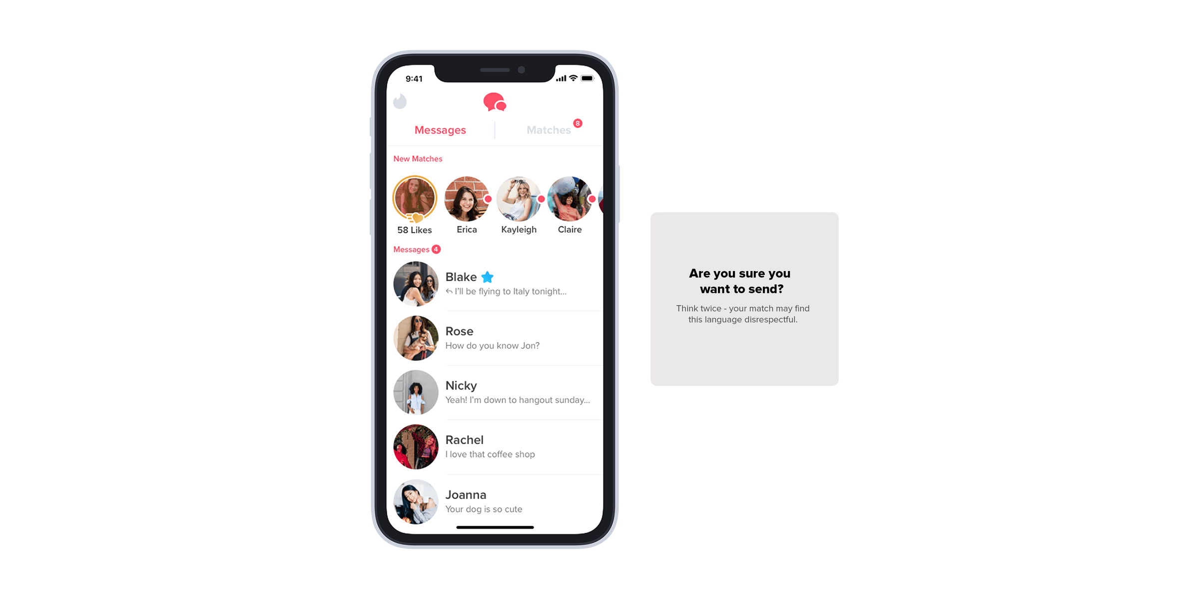 Sketchy Tinder message detection by AI being rolled out - 9to5Mac
