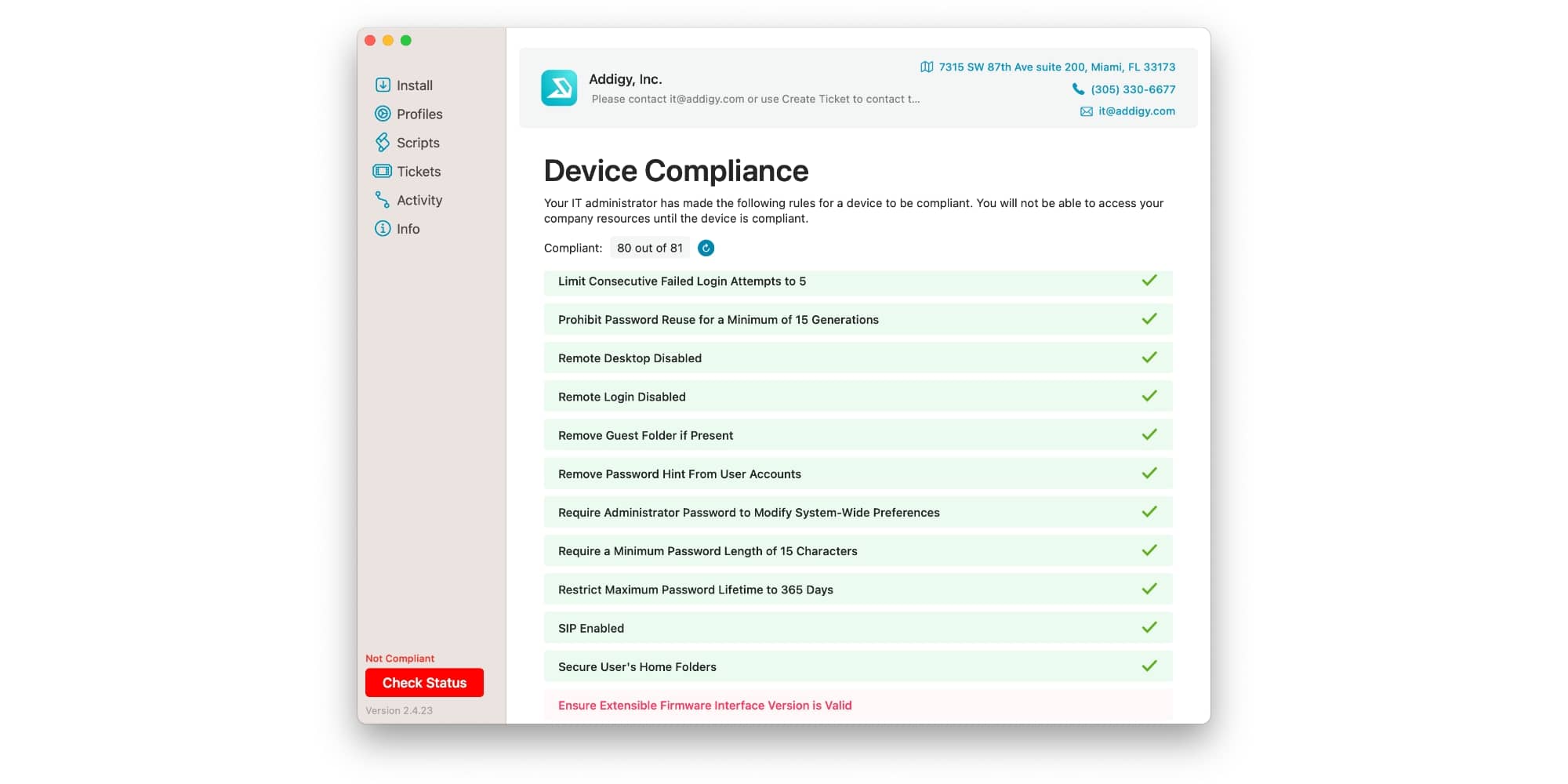 Addigy releases comprehensive, one-click compliance and conditional access for macOS devices - Vimarsana News