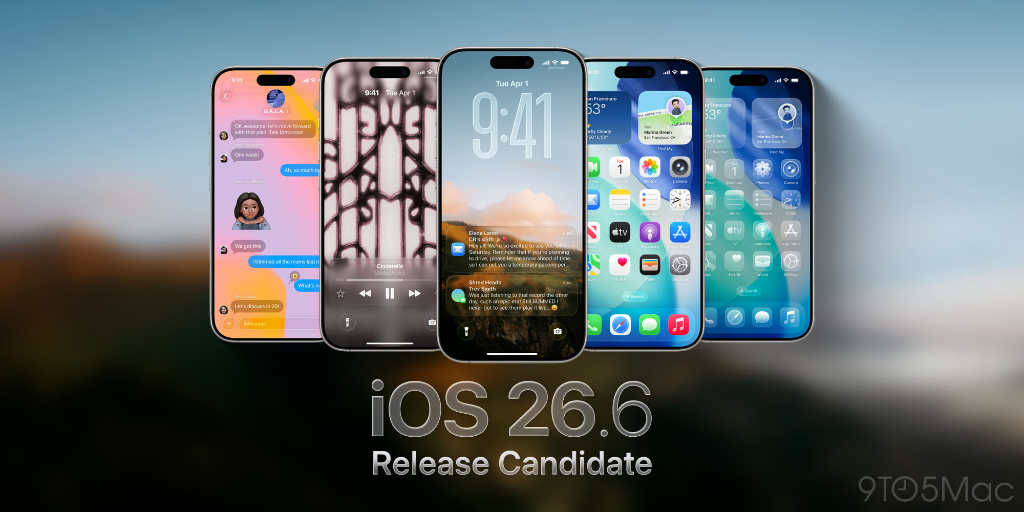Apple releases first iOS 26.6 RC for iPhone