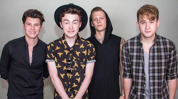 Rixton members Jake, Charley, Danny and Lewi