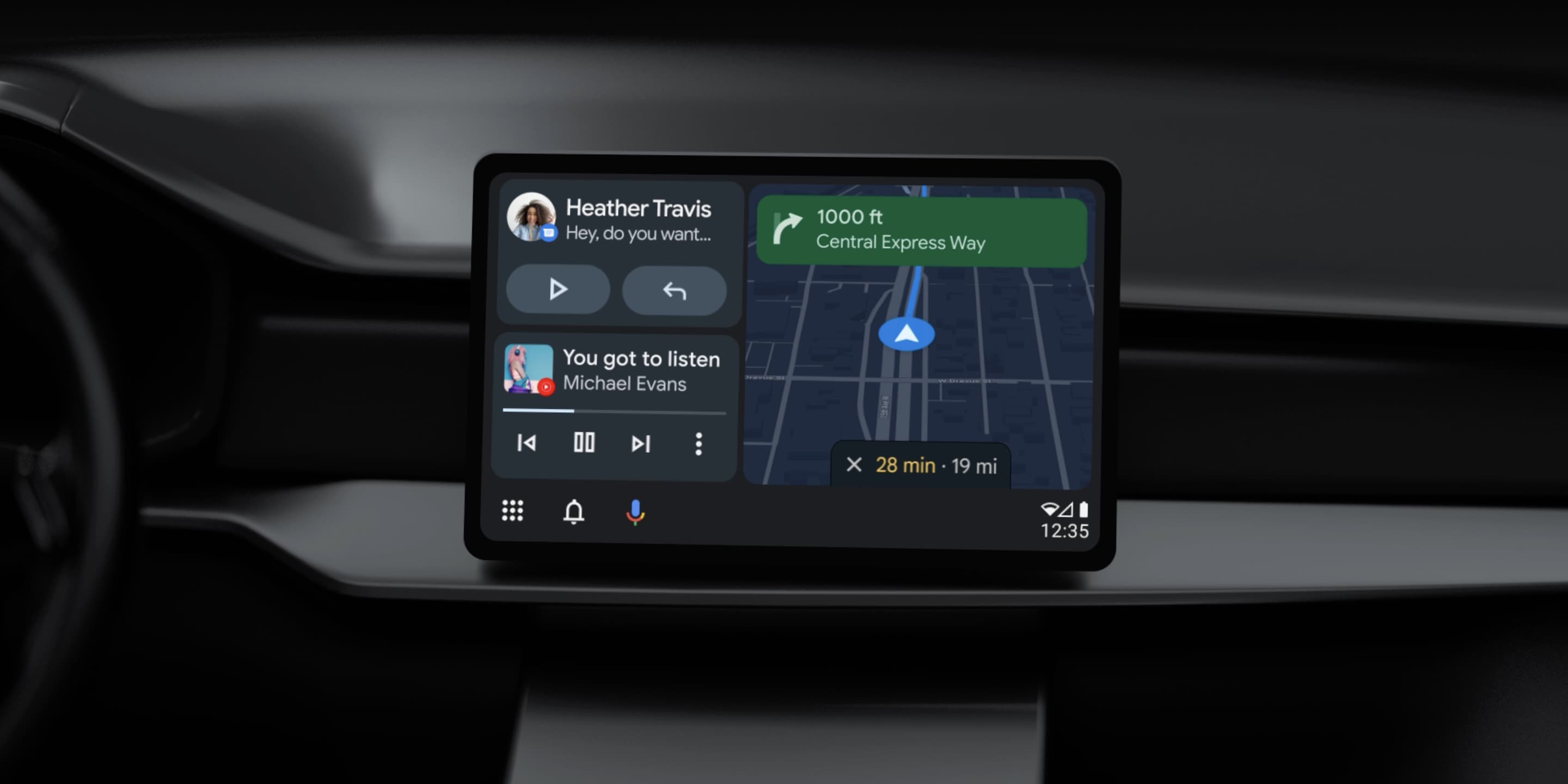 Android Auto redesign