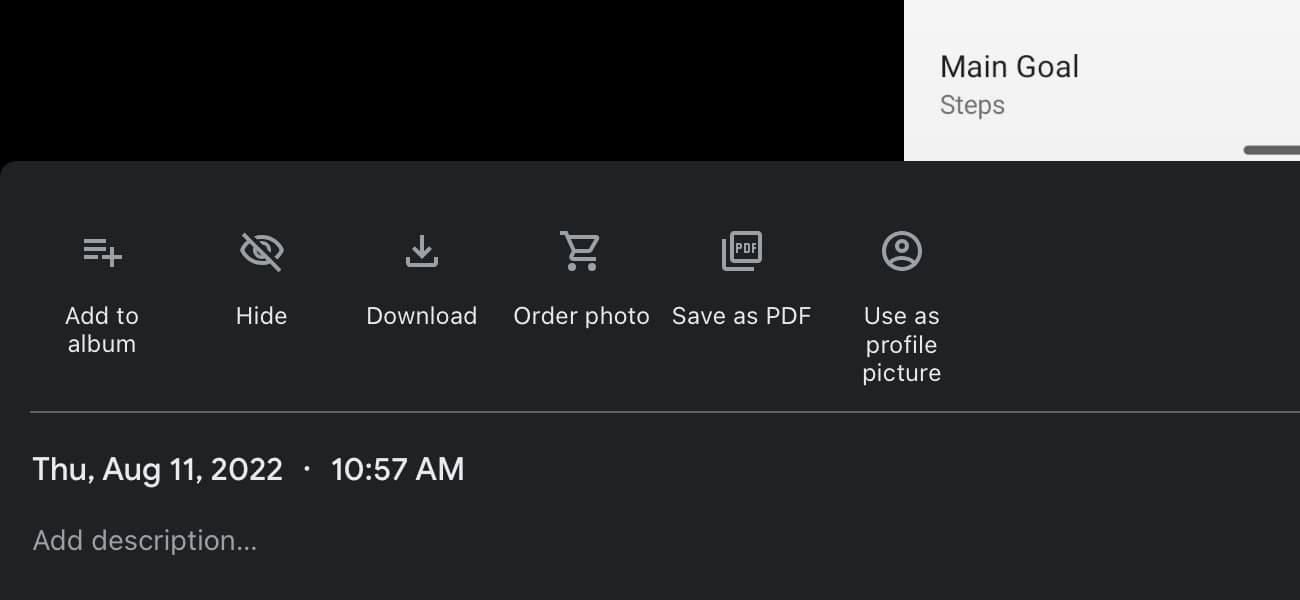 Google Photos Archive Hidden
