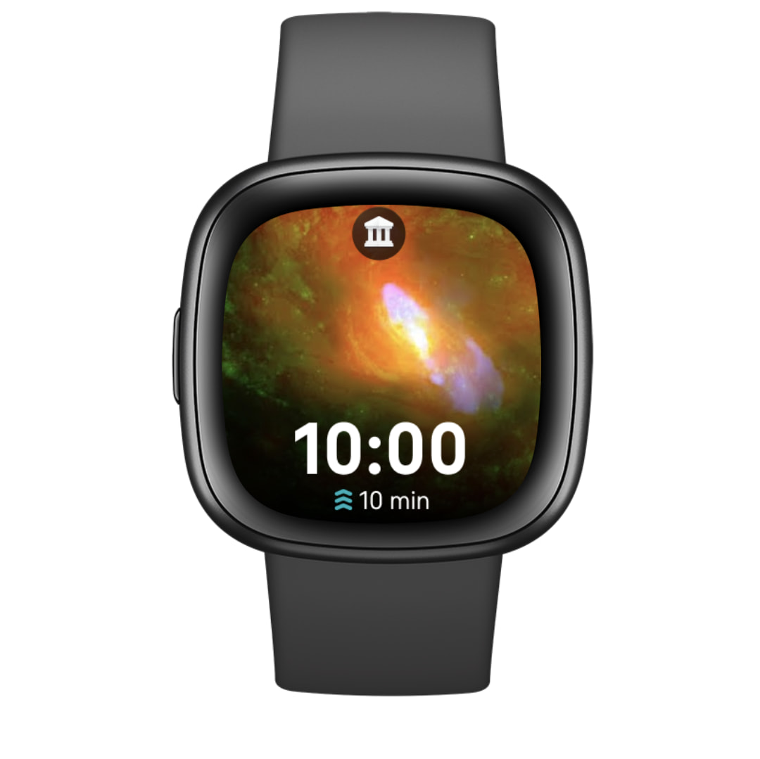 Google Arts Fitbit watch face