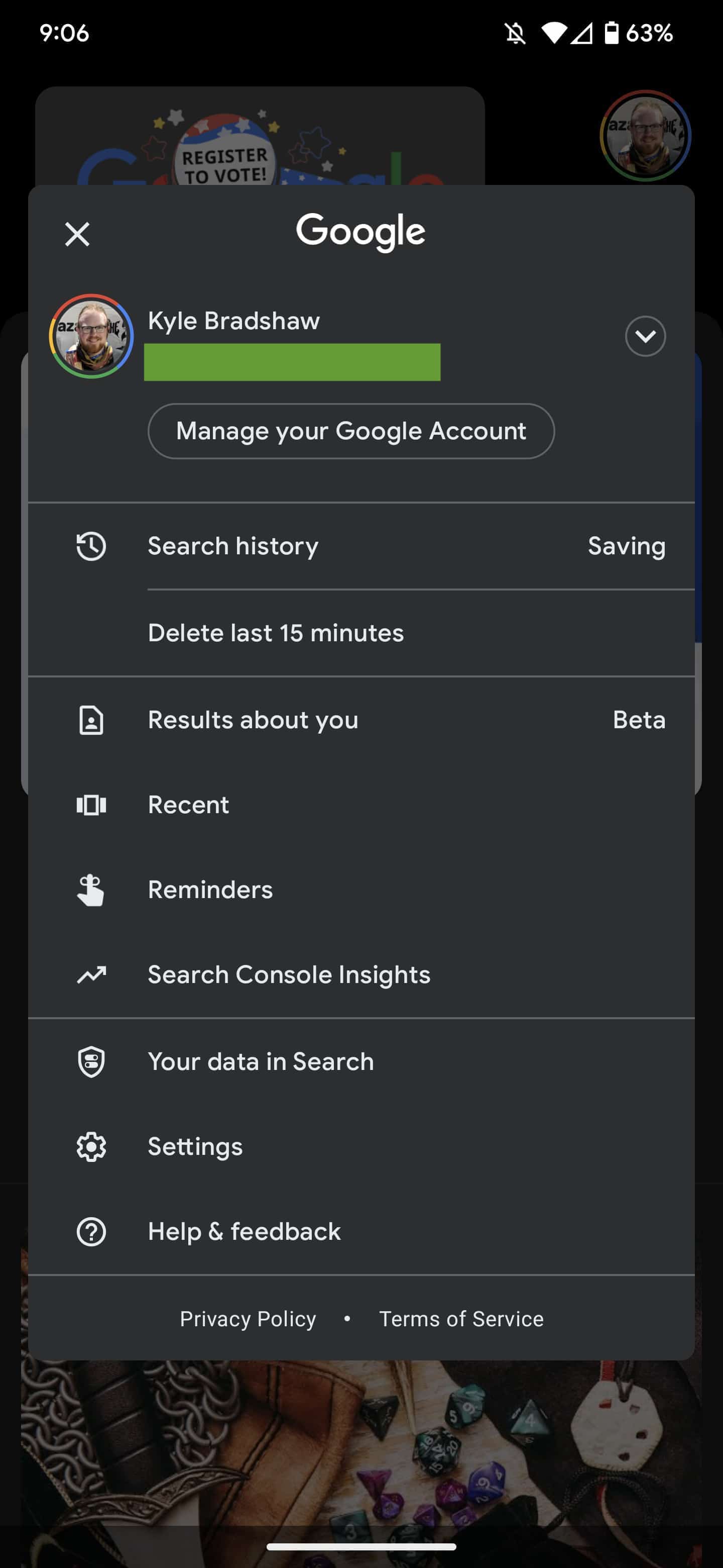 Google Results about you