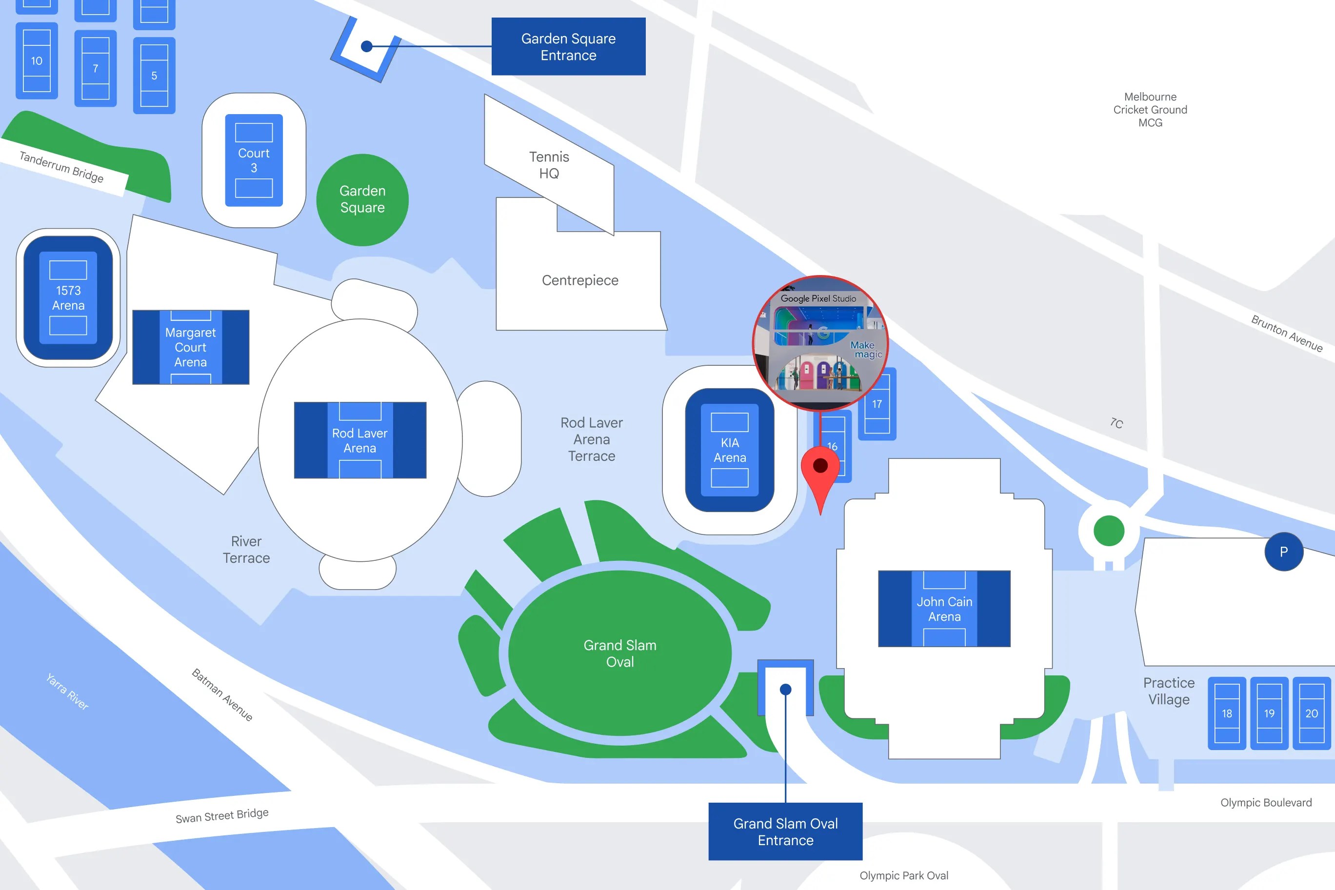 Google Pixel Australian Open