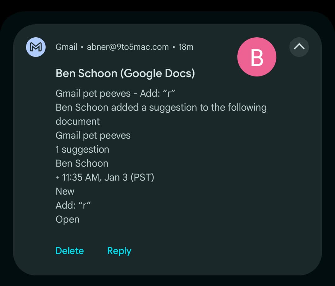 Gmail Android