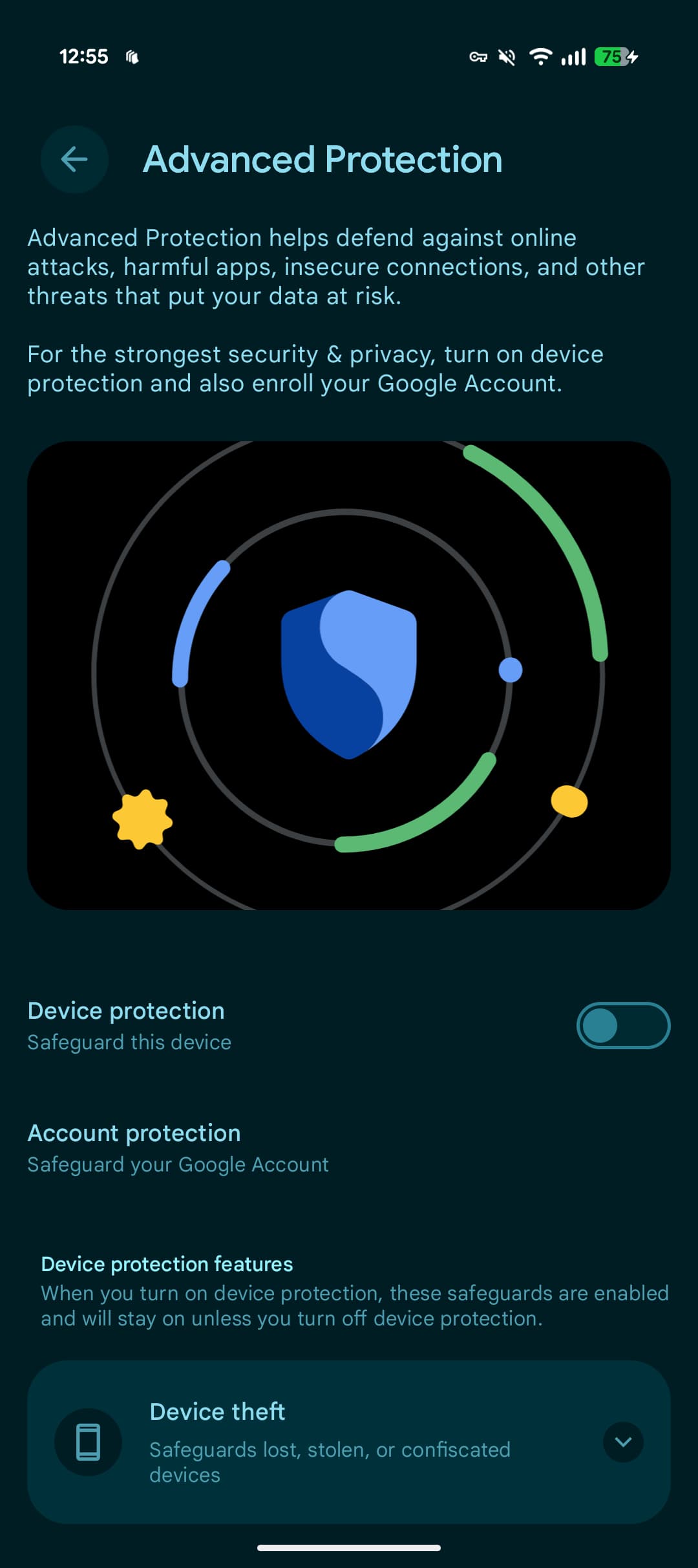 Android 16 Advanced Protection