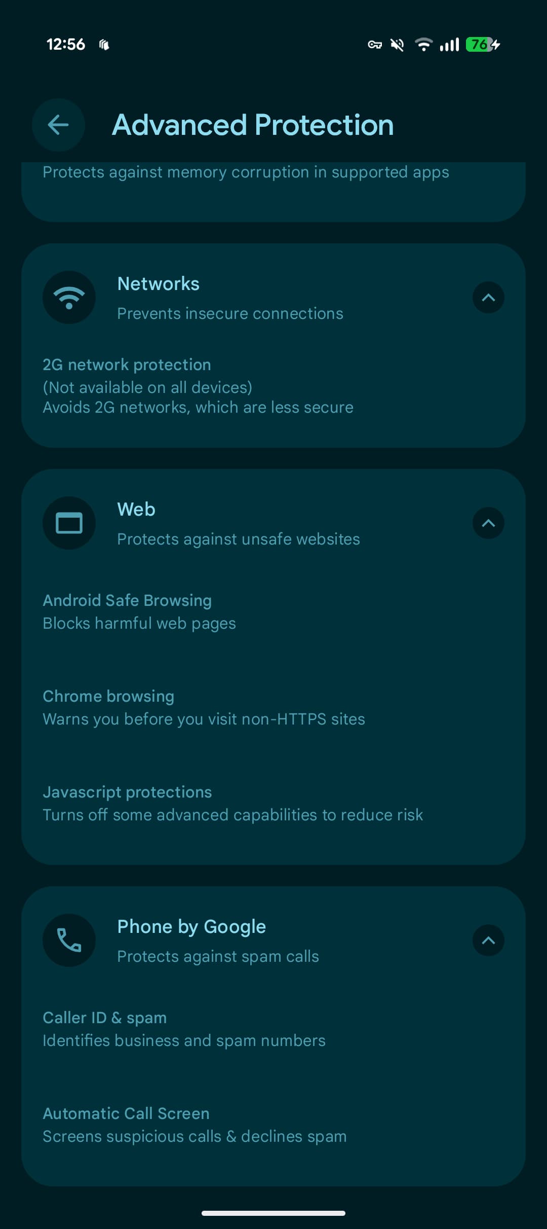 Android 16 Advanced Protection