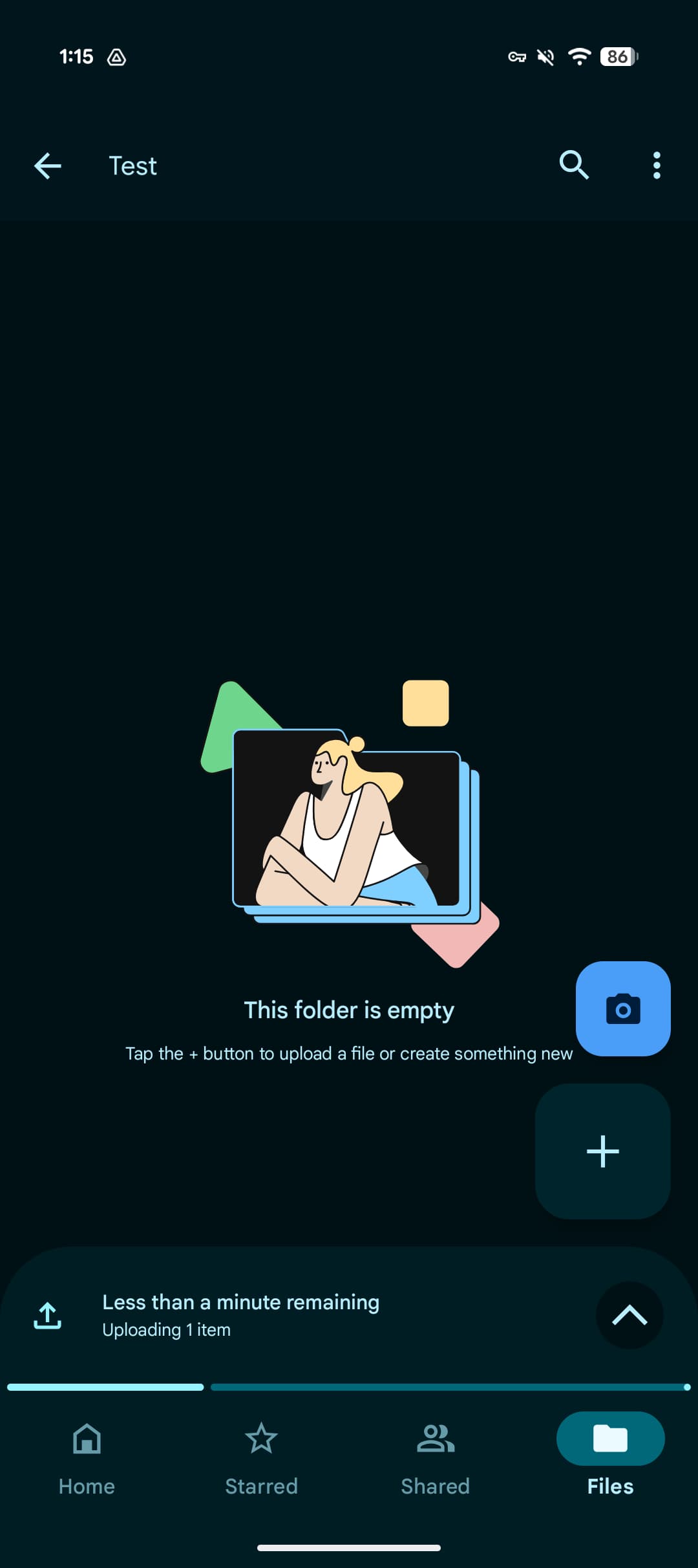 Google Drive file upload