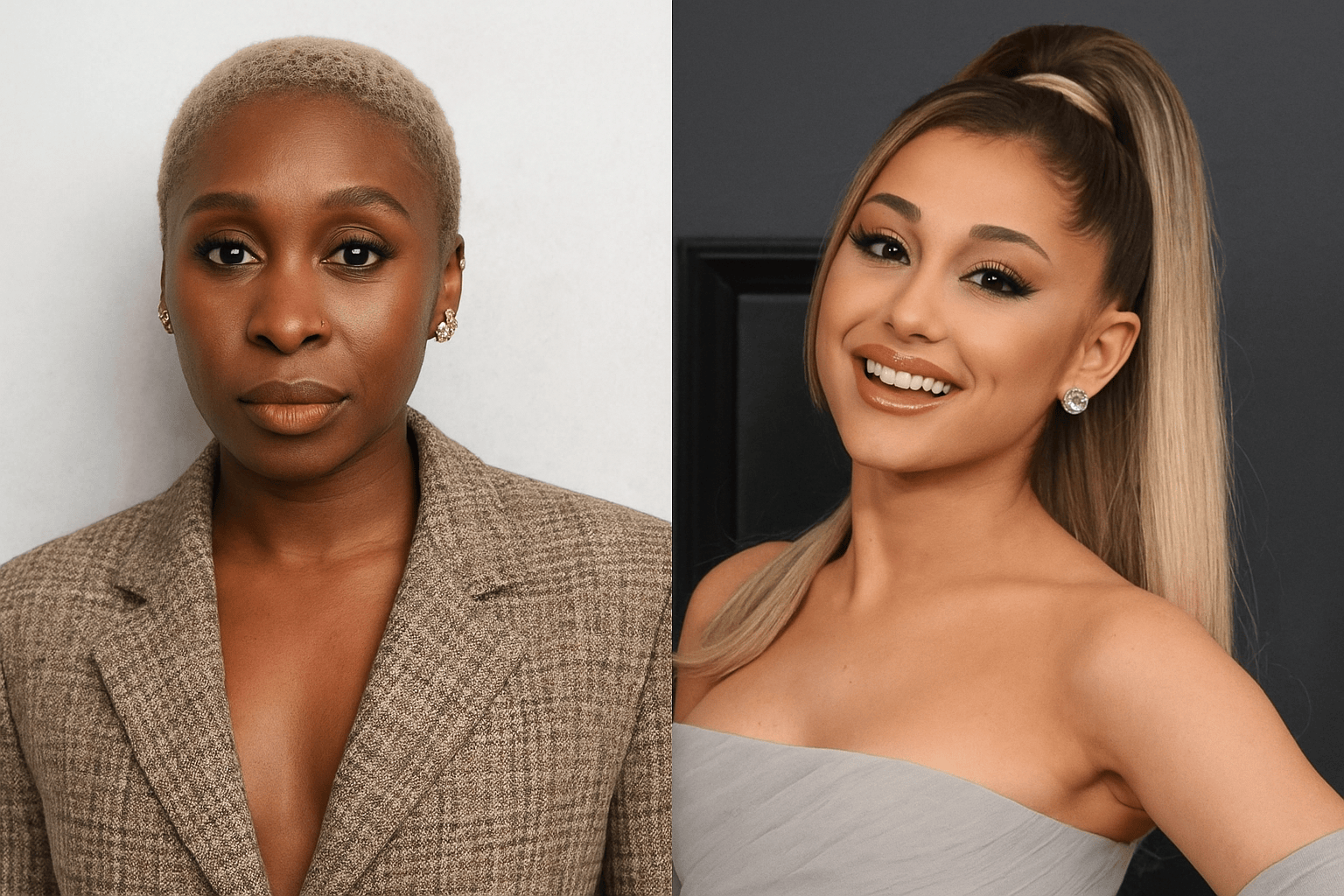 Ariana Grande and Cythia erivo