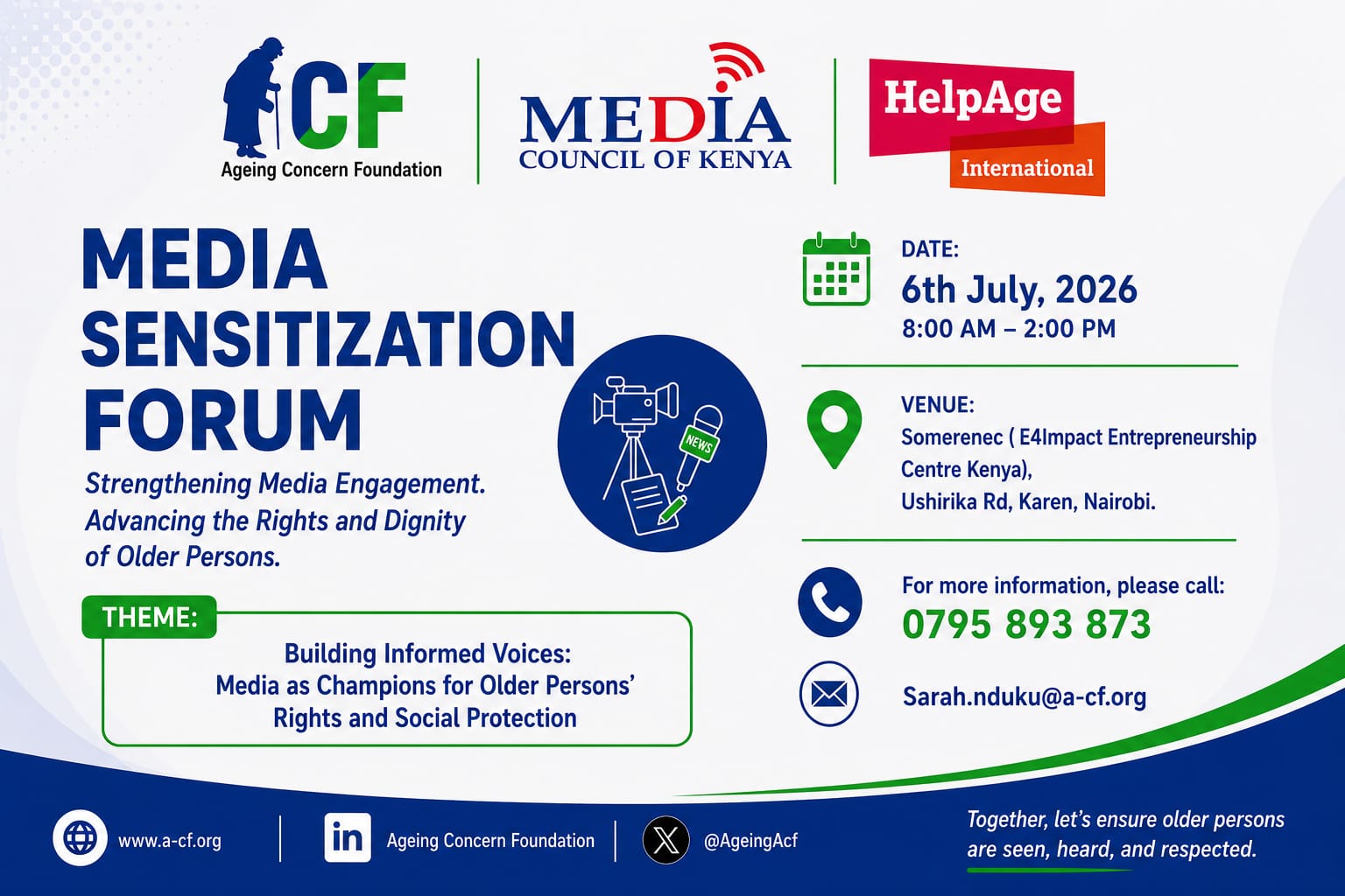 Media Sensitization Forum on the Social Protection Act, 2025
