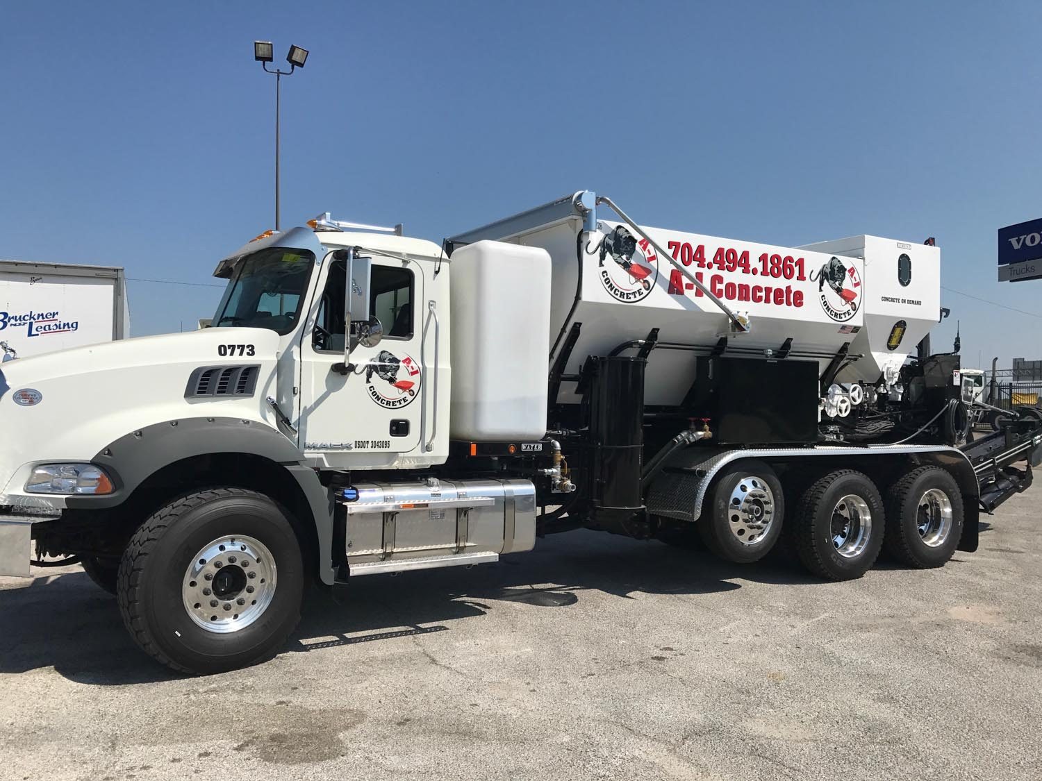 Concrete delivery