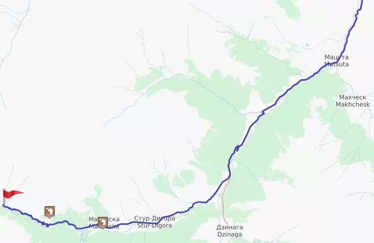 Скальная крепость у посёлка дзивгис; Digorskoe Ushele Uaz Patriot 2 7 L 2014 Goda Na Drive2