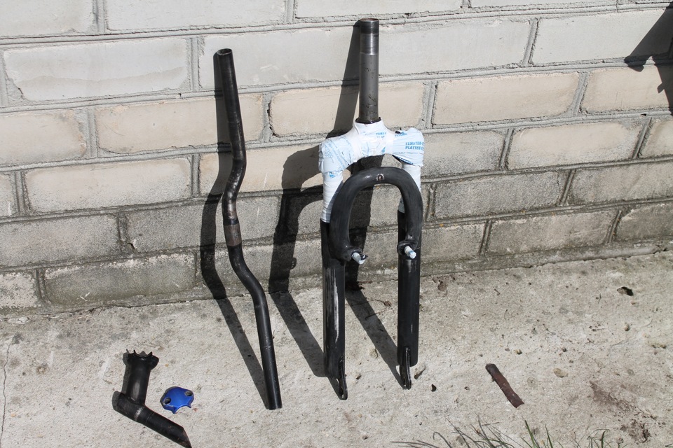 разрисованный велосипед