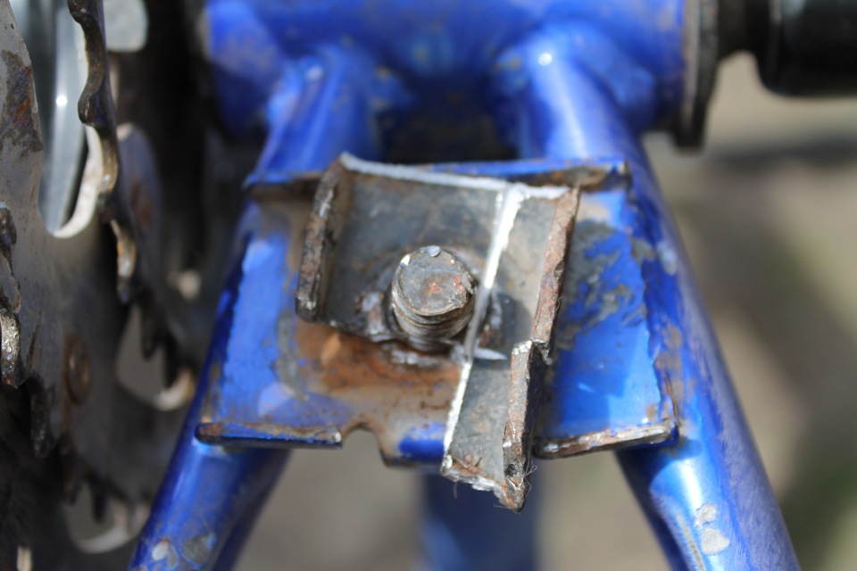 разрисованный велосипед