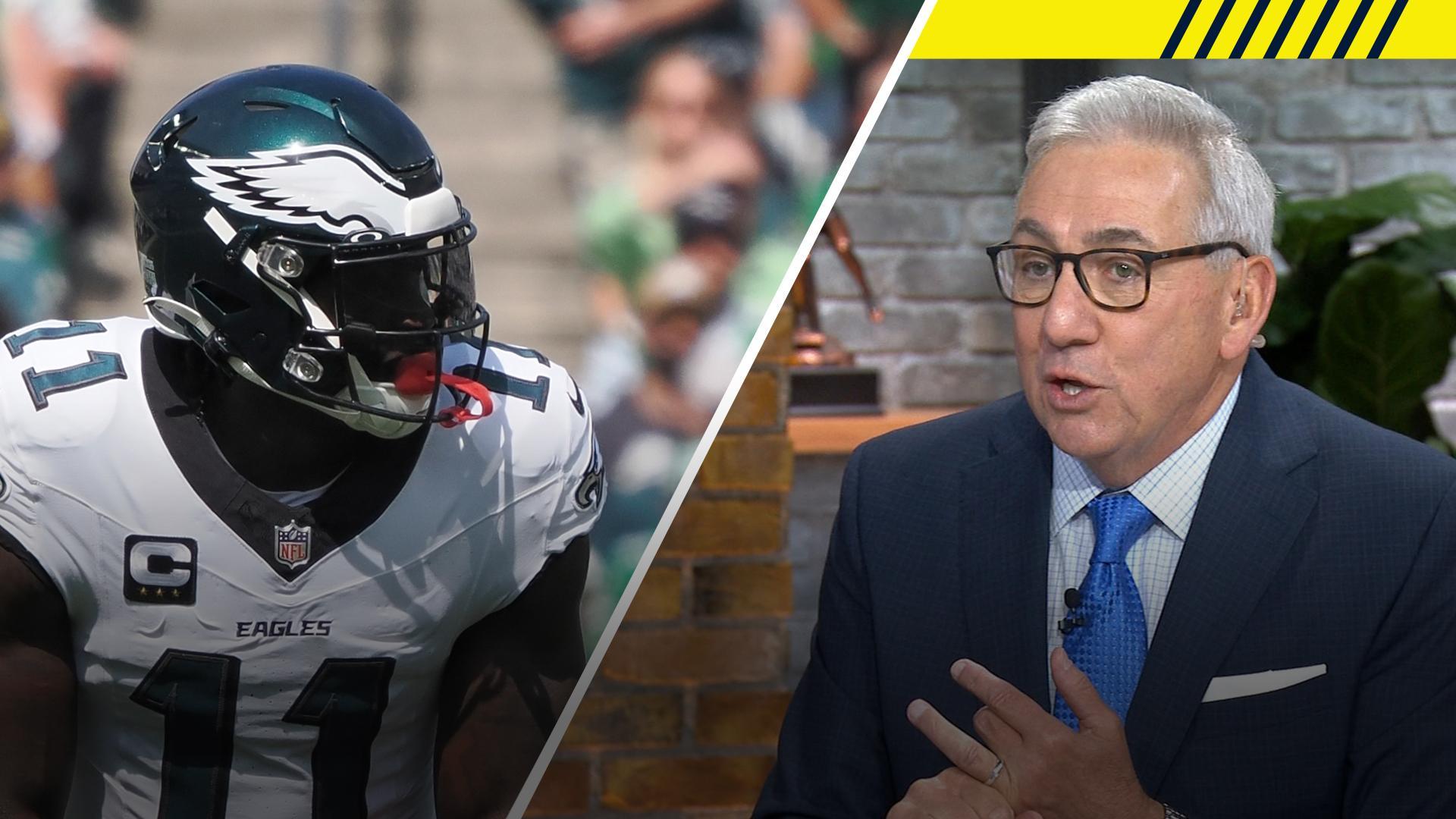 A.J. Brown says post wasn’t about Eagles, Hurts