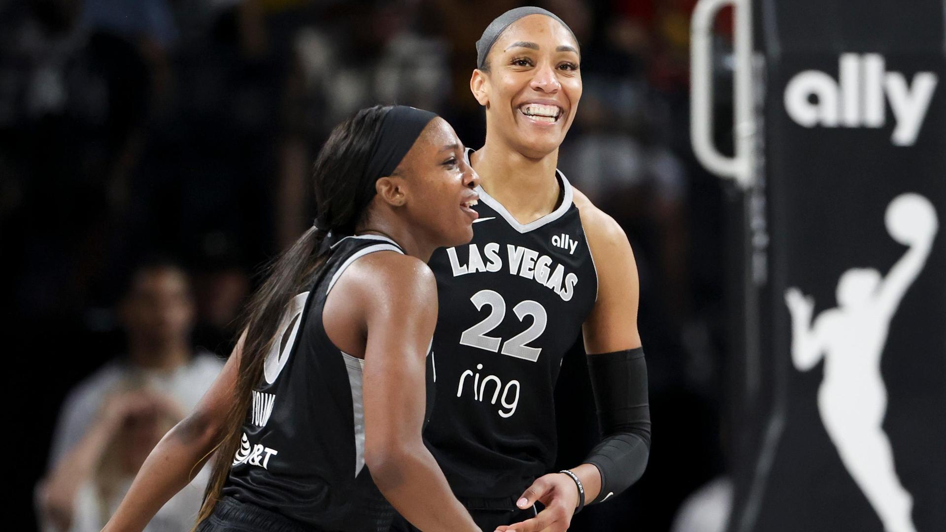 Aces finish off Fever in OT to reach WNBA Finals
