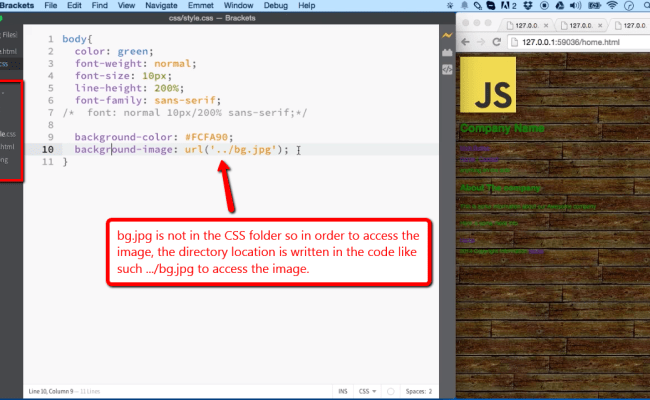 How To Add Background Image In Css Using Url - Design Talk