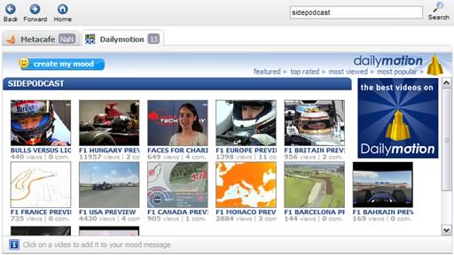 F1 Mood Videos On Skype Use Sidepodcast To Demonstrate