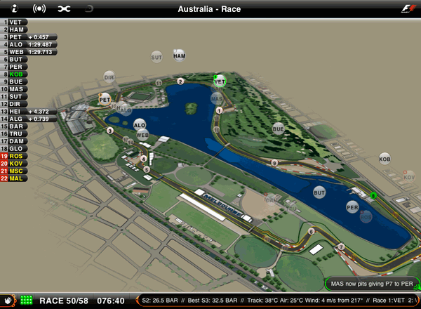 F1 On The Ipad Soft Pauer Timing App New And Improved