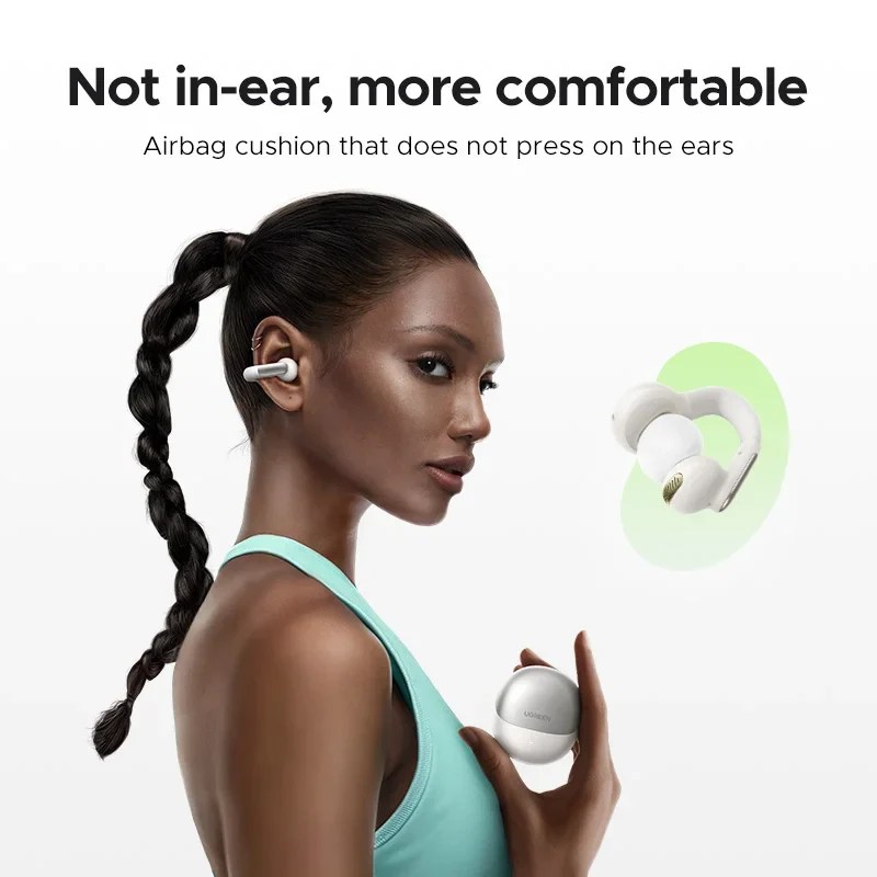 Sad07acbffdbc4467a1d6da10f687ee1f1 Ugreen HiTune S5 True Wireless Earbuds White - Image 3
