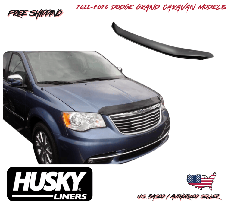 2011-2020 Dodge Grand Caravan Bugflector II Hood Bug Shield Protector High Prof.