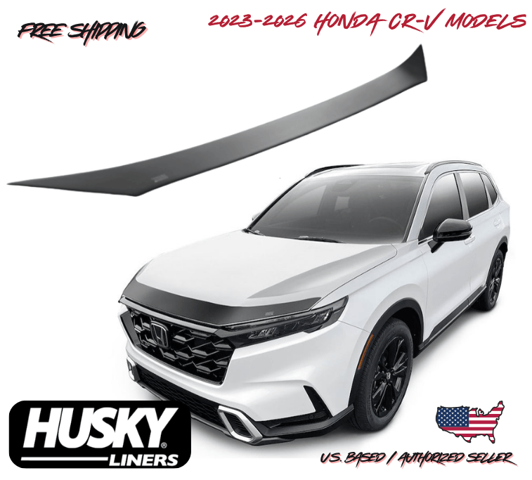 2023-2026 Honda CR-V Aeroskin Bug Shield Low Profile Flush Mount Hood Protector Husky Liners
