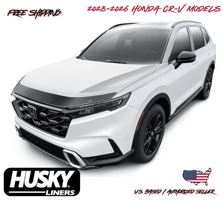 2023-2026 Honda CR-V Aeroskin Bug Shield Low Profile Flush Mount Hood Protector Husky Liners