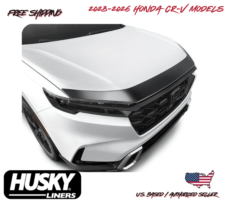 2023-2026 Honda CR-V Aeroskin Bug Shield Low Profile Flush Mount Hood Protector Husky Liners
