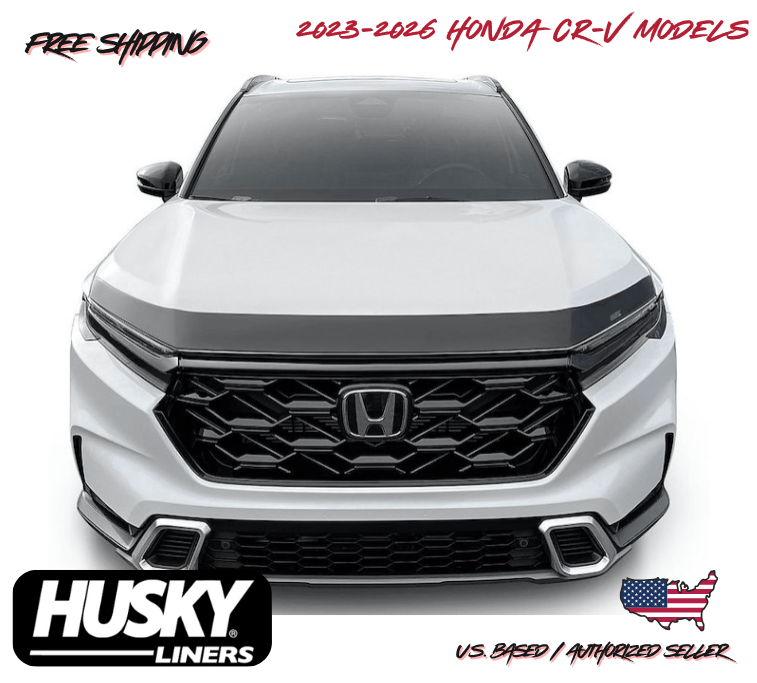2023-2026 Honda CR-V Aeroskin Bug Shield Low Profile Flush Mount Hood Protector Husky Liners
