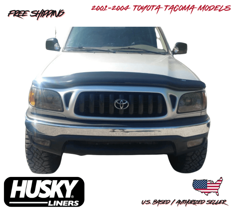 2001-2004 Toyota Tacoma BugFlector II High Profile Hood Bug Shield Protector Husky Liners