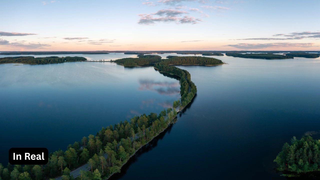 Punkaharju Ridge, Finland In Real