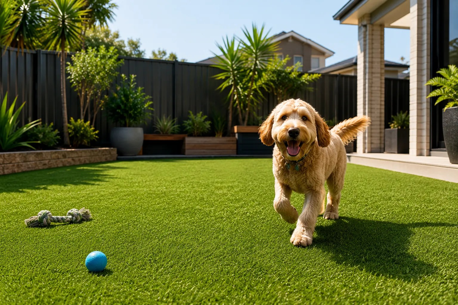 Best artificial grass for dogs in Sydney — durability, drainage and safety guide