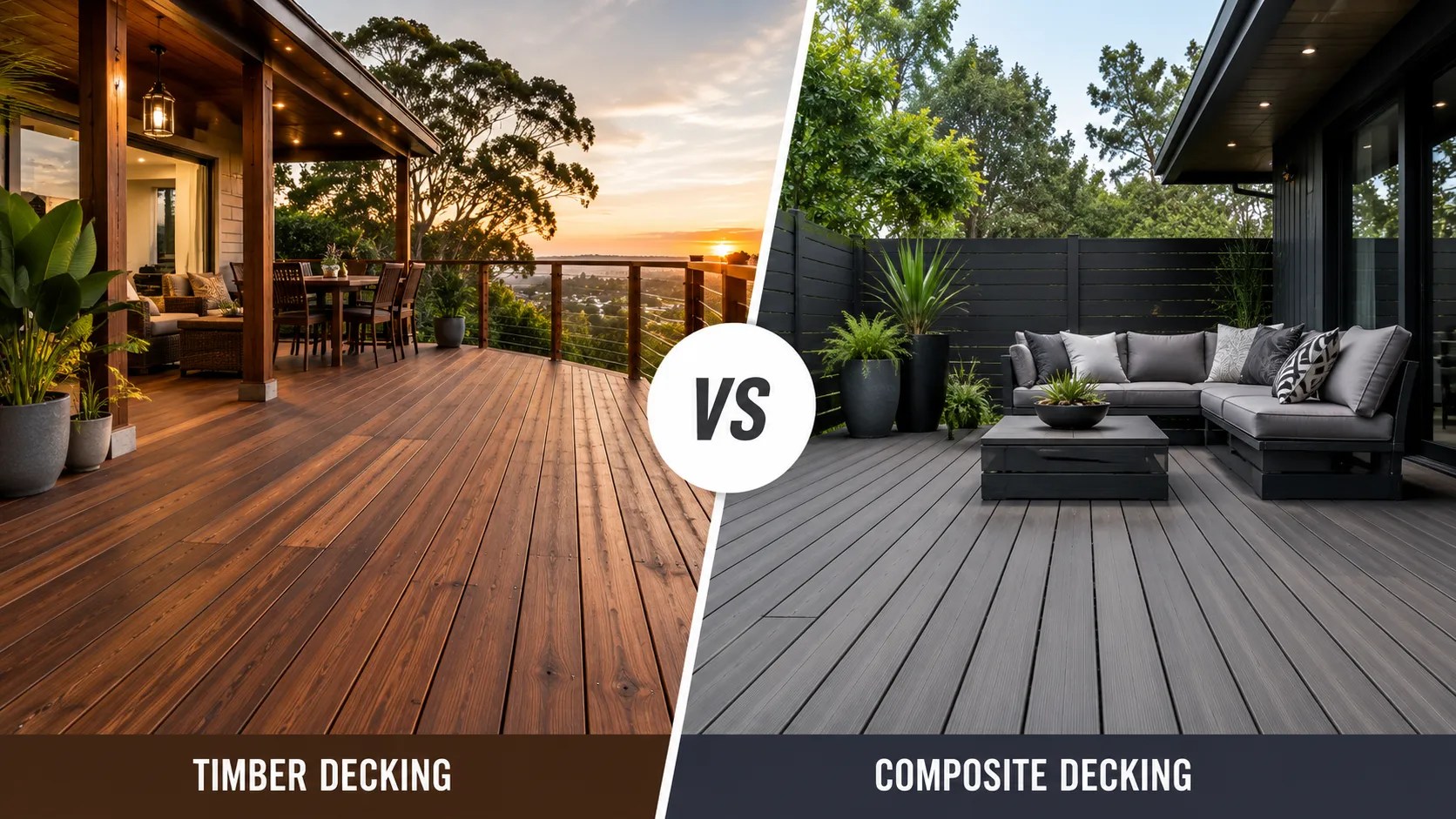 Composite decking vs timber decking in Sydney — full 2026 comparison