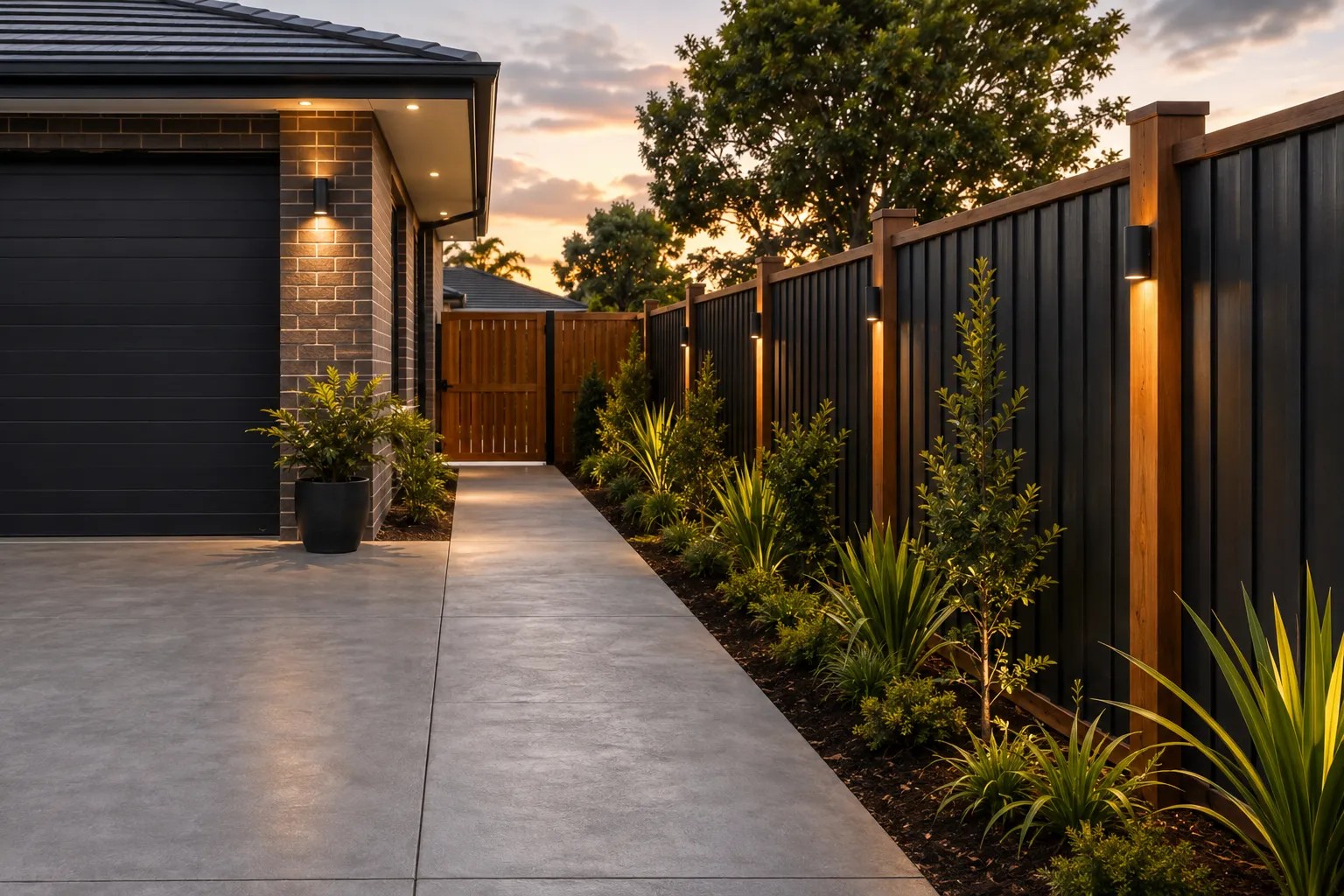 Concreting and fencing together — how to plan a combined project and save money